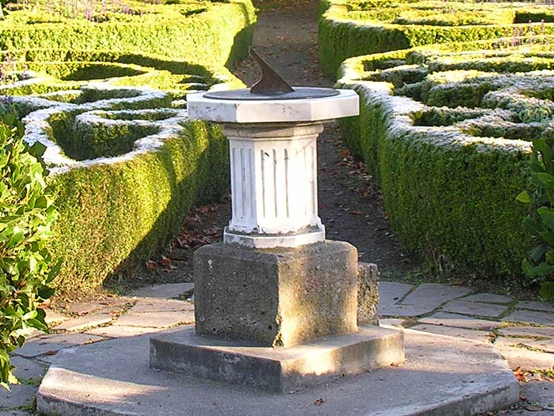 The Sundial in the Knot Garden